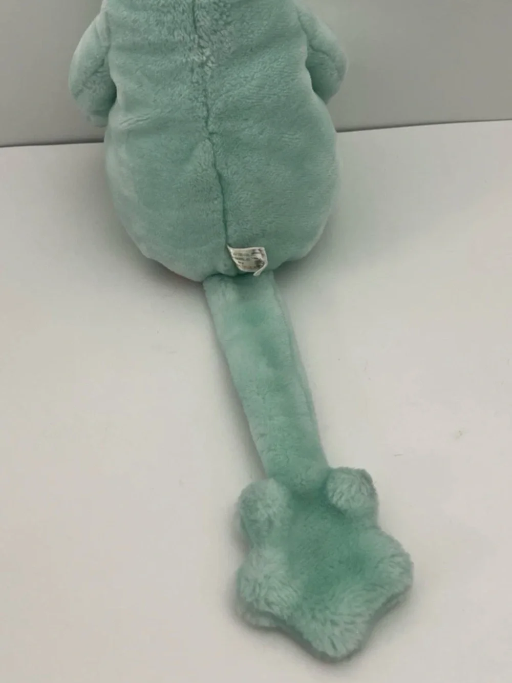 RARE Vintage Gund Zwibble Dibble Dinosaur Plush Star Tail 1988-1990 Yellow Hat
